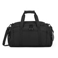 Embroidered Black Duffel Gym Bag — Personalized 'Janasoft' Logo