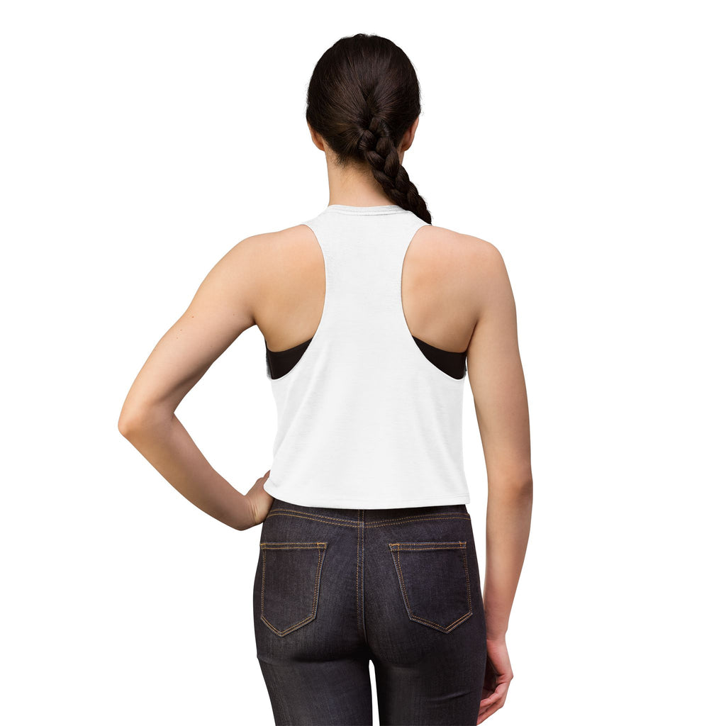 Vanasol Floral Script Women’s Crop Top